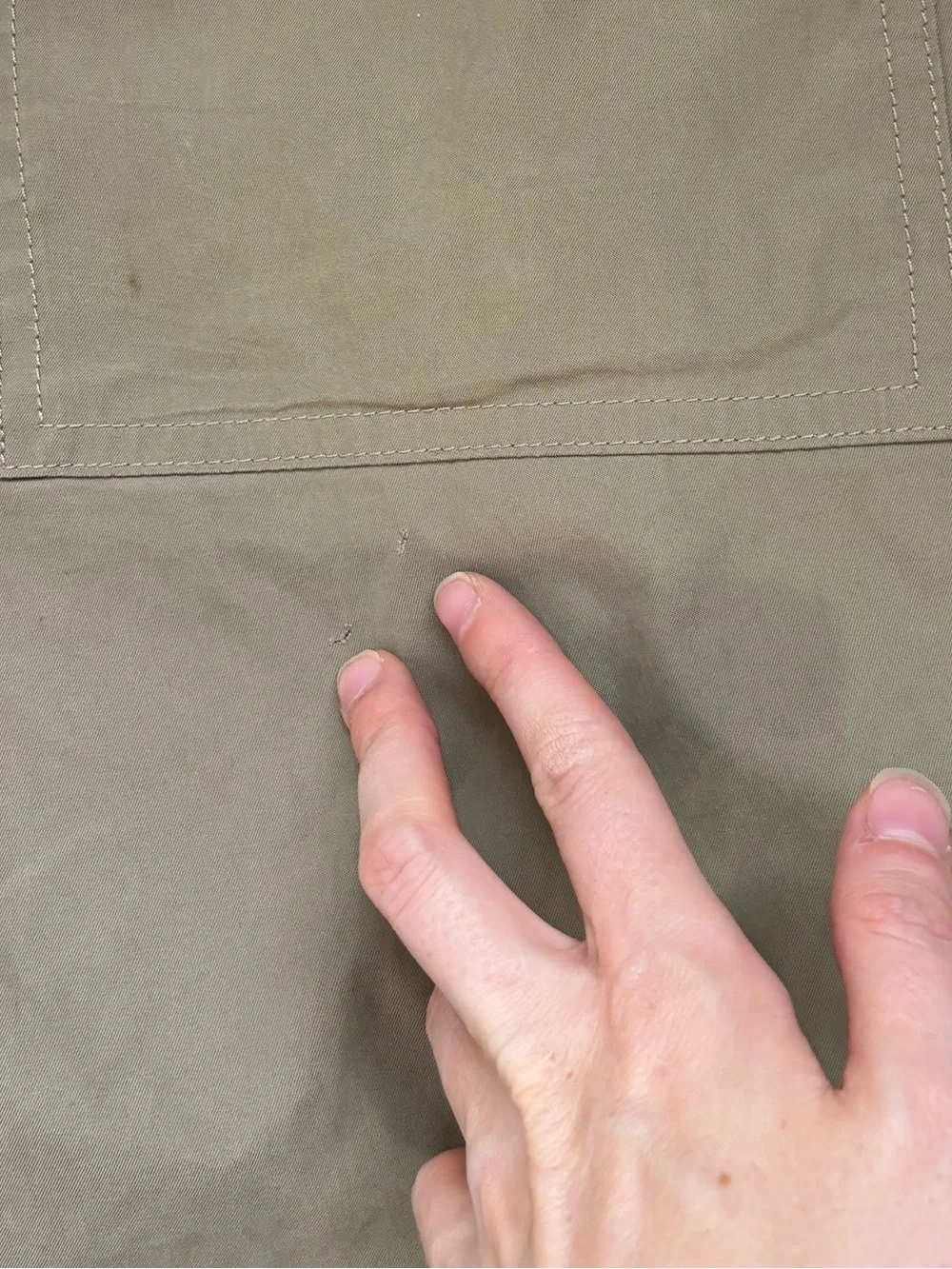 Vtg. Levi's Silvertab Data Men's XL x 34 Jogger Cargo Pants Sage Green Baggy Y2K
